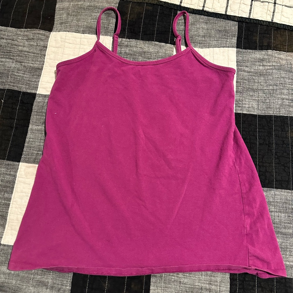 2 Torrid Foxy Tanks size 2 fuchsia, and dark purple